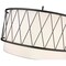 Z-Lite Dalton 5 Light Pendant, Matte Black & White 198-32MB - alternate 7